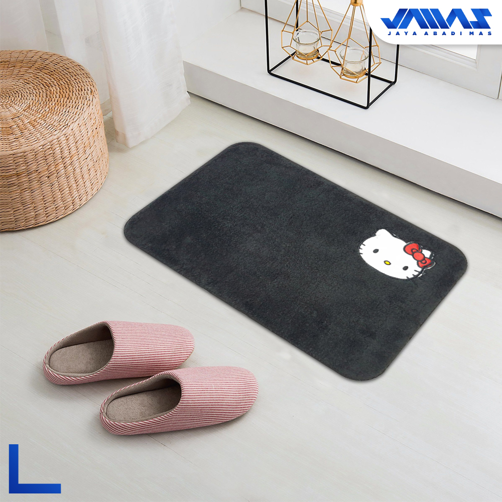 Keset Bulu Angsa Anti slip Ukuran 40x60cm Halus Lembut Karakter Anak